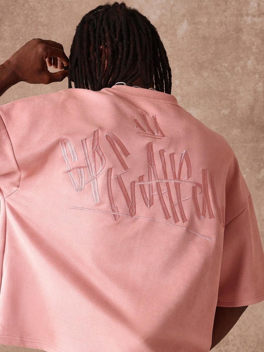 Dust Rose Plush Oversized Men’s Shirt