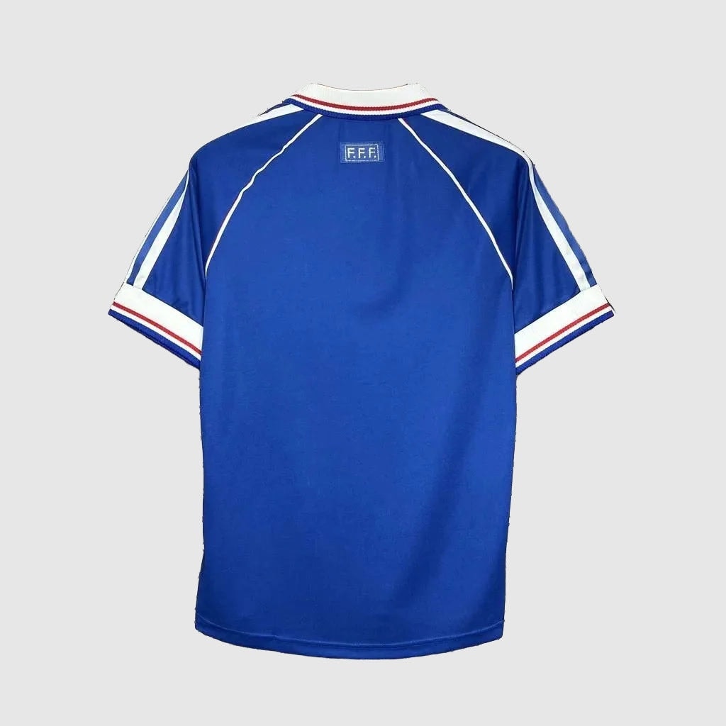 France 1998 Retro Home Shirt - View 3