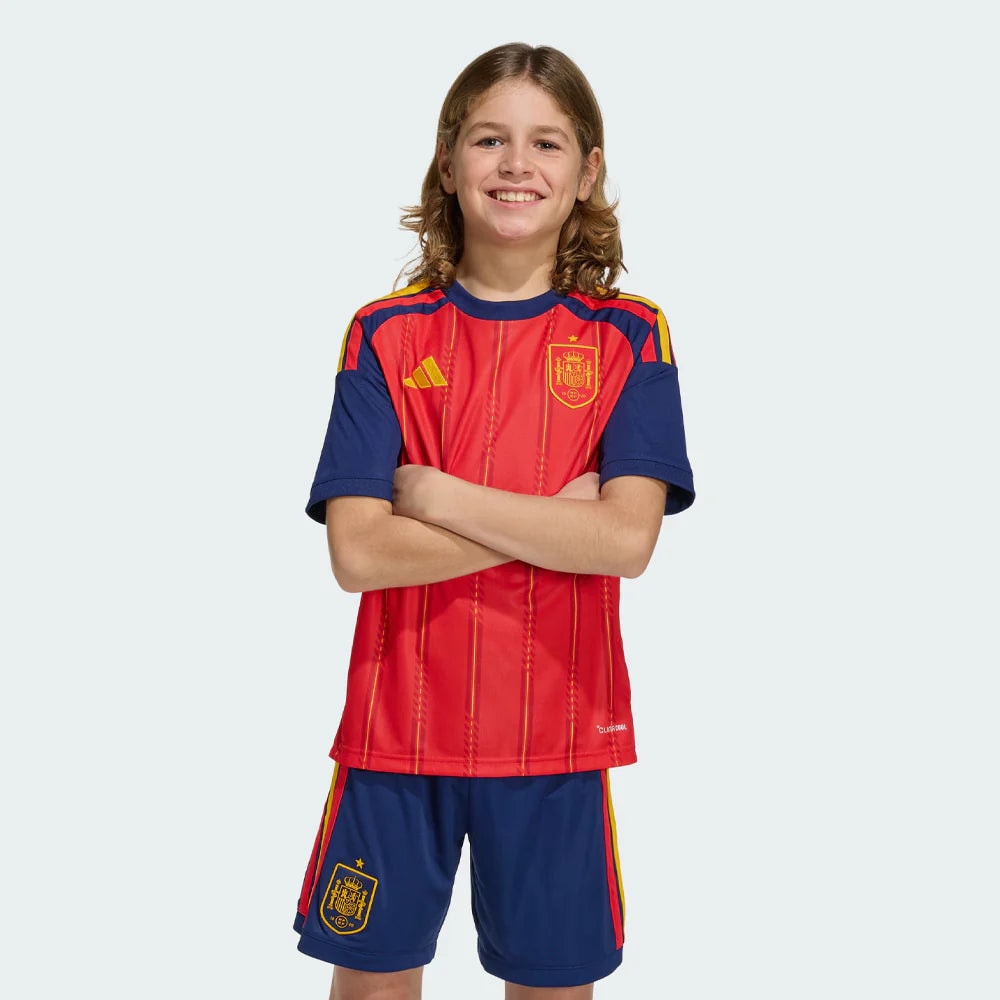 Spain 2026 National Teams Home Kids Shirt - View 5