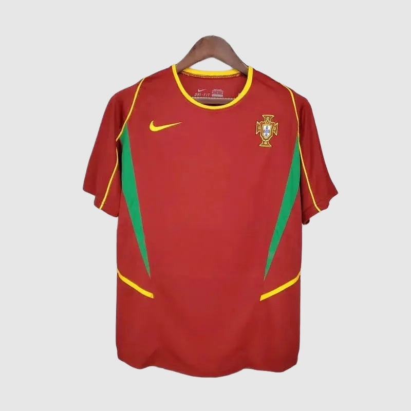 Portugal 2002 Retro Home Shirt