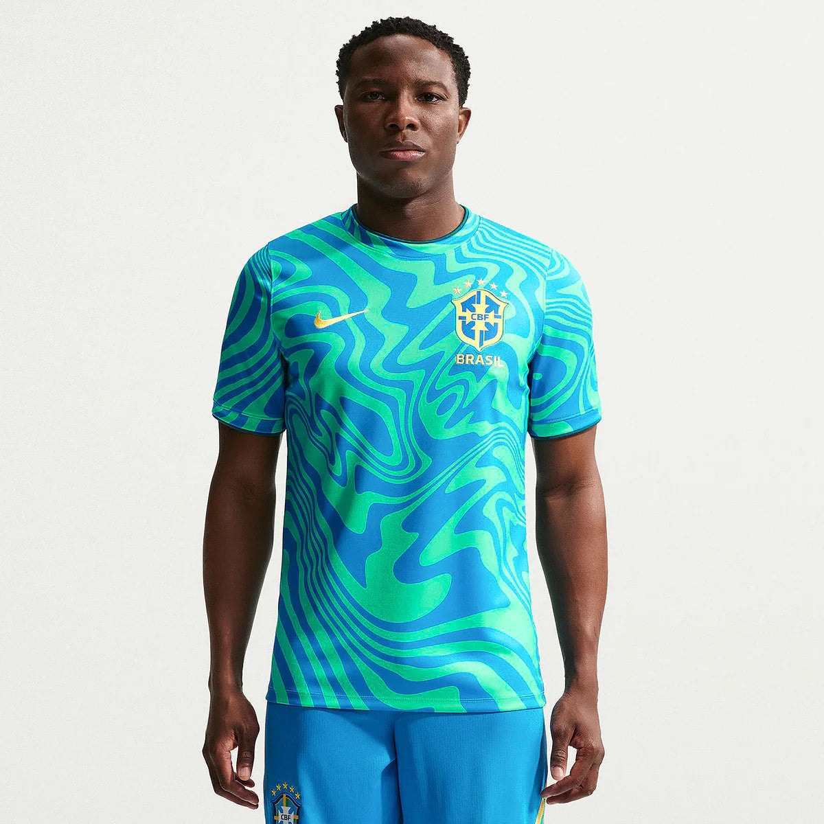 Brazil 2026 National Teams Pre-Match Training Shirt - View 3