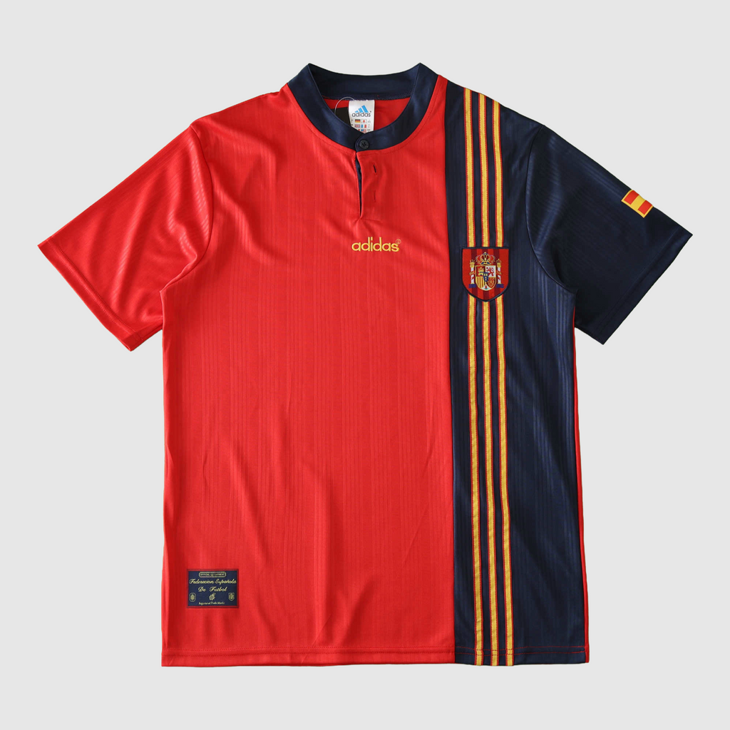 Spain 1996 Retro Home Shirt