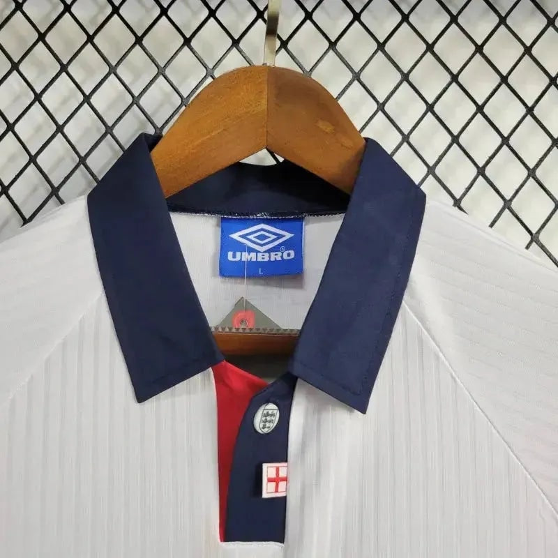 England 1998 Retro Home Shirt - View 7