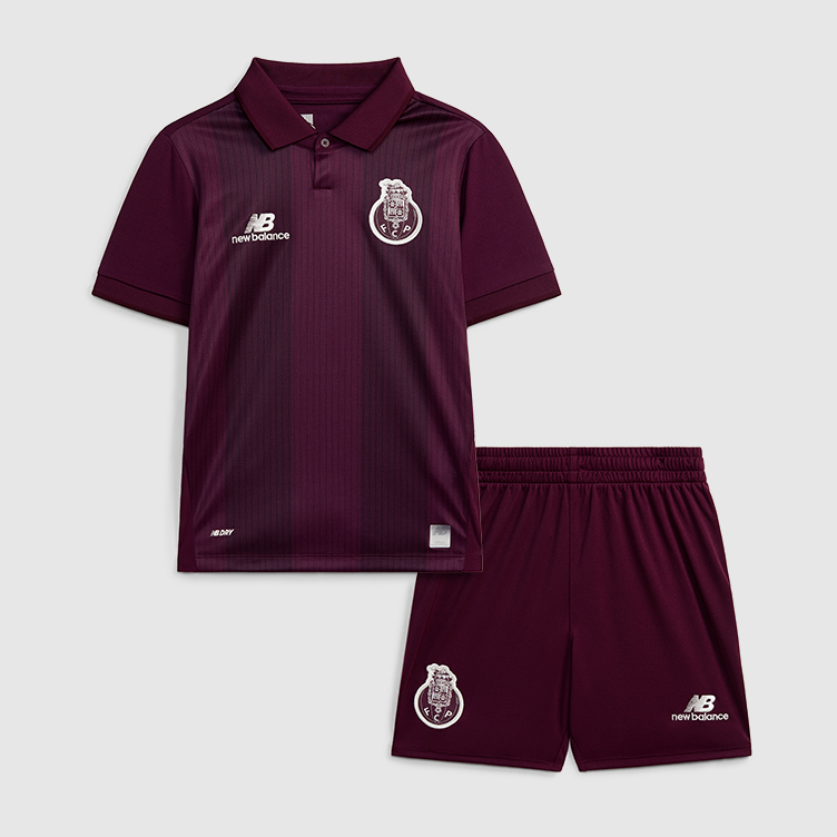 Away 26/27 Kids Shirt Kit - Front