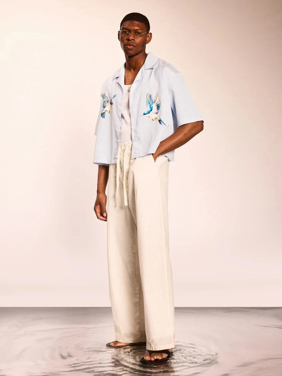Midnight Seersucker Men’s Shirt
