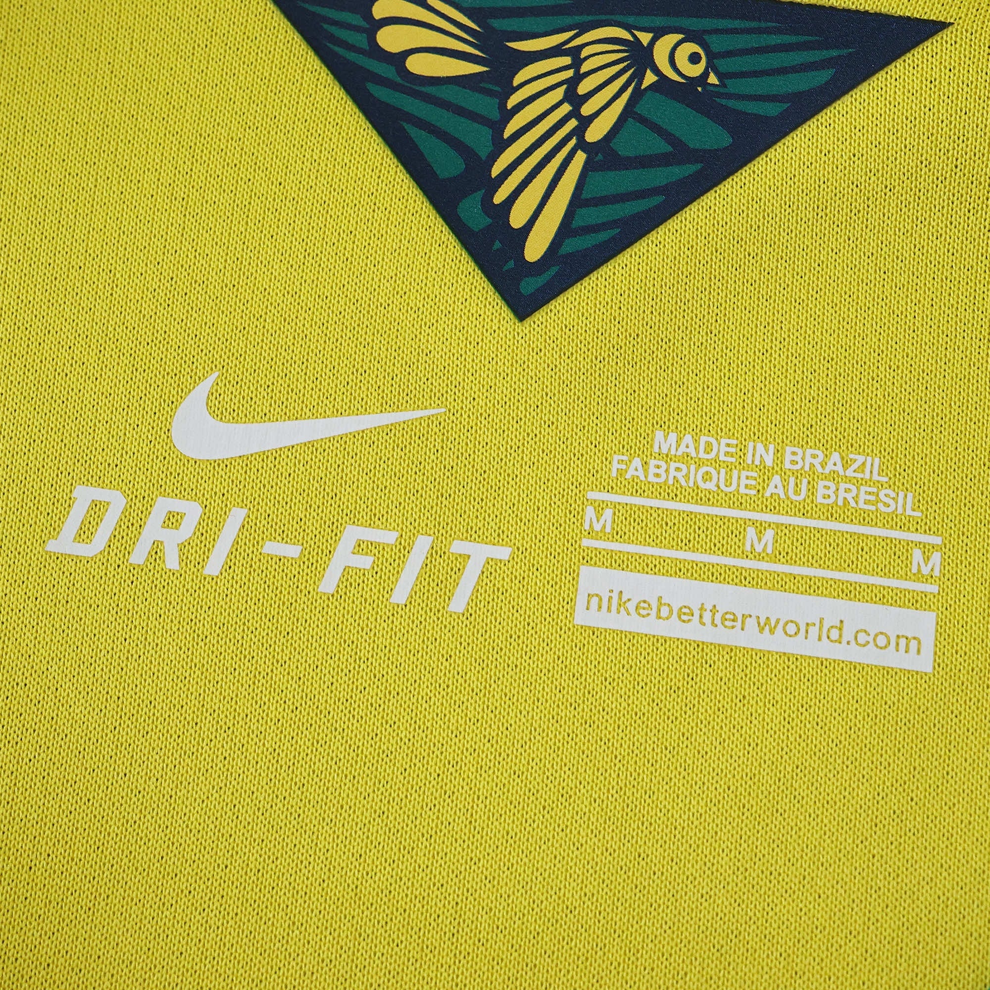 Brazil 2014 Retro Home Shirt - View 9