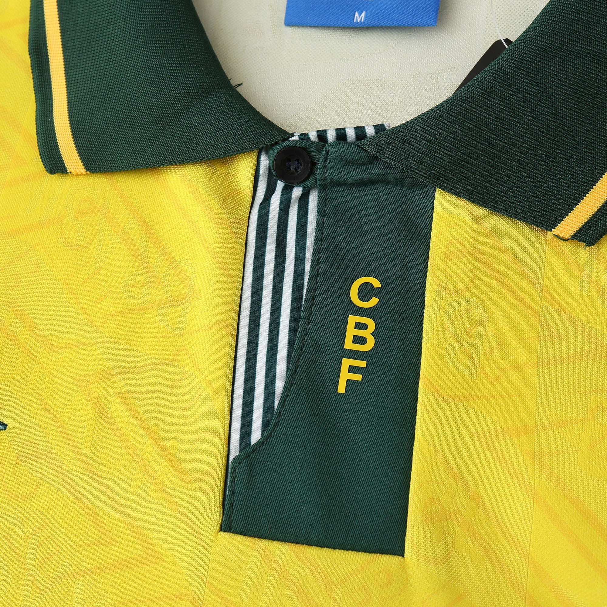 Brazil 1991/93 Retro Home Shirt - View 6