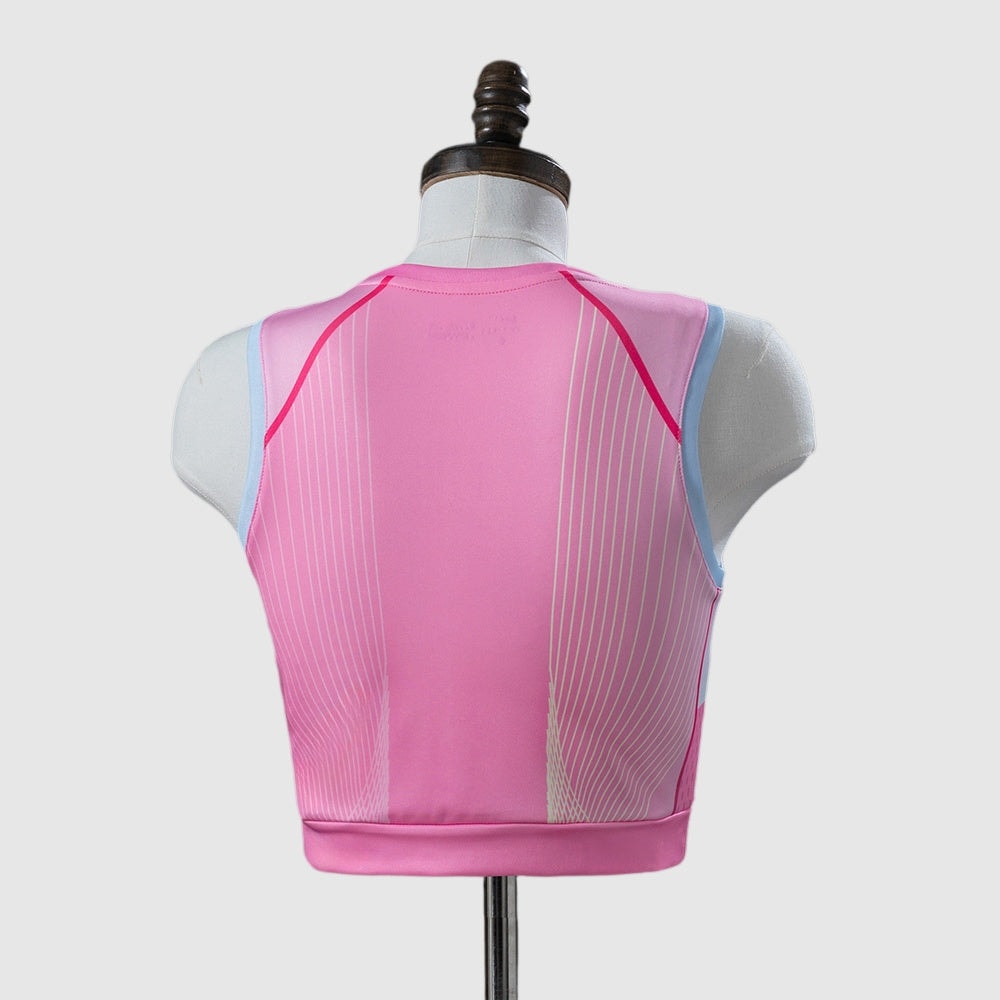 Home 25/26 Women's Crop Tank Top Pink - back