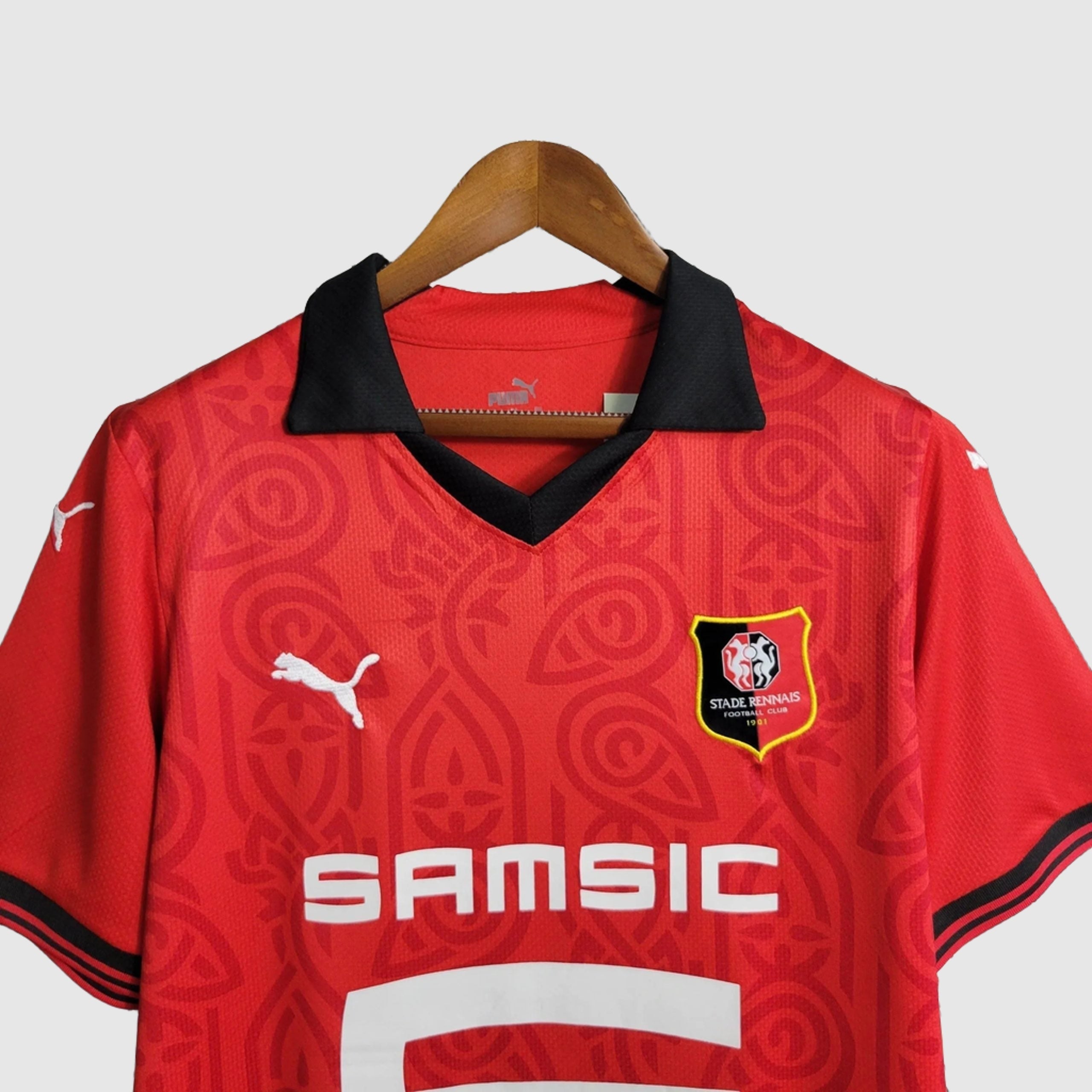 Les Rouges et Noirs 23/24 Home Shirt - View 2