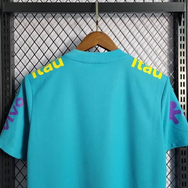 Brazil 21/22 Pre-Match Training Shirt - View 7