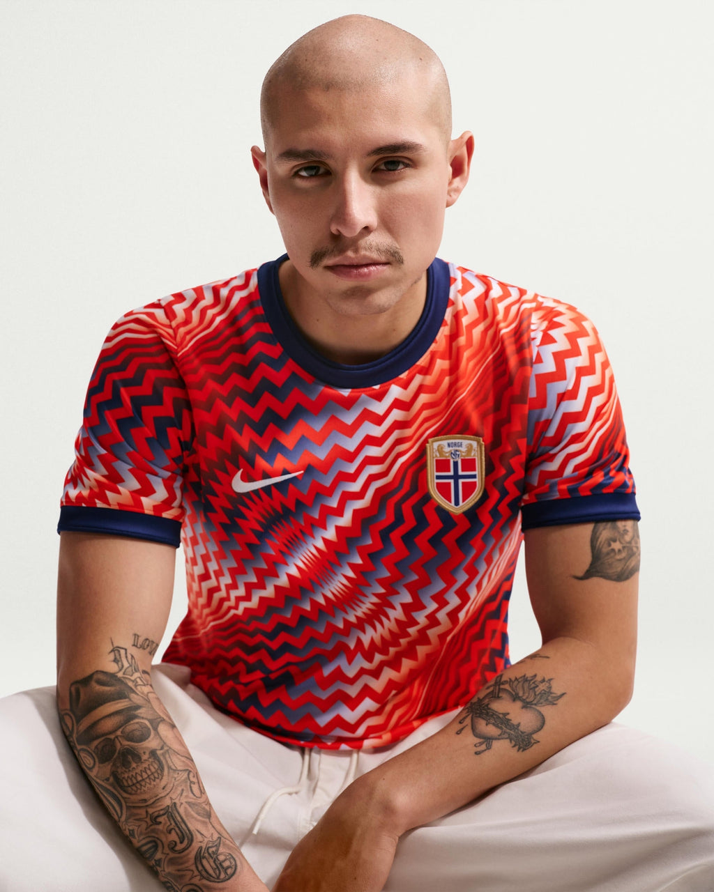 Norway 2026 National Teams Pre-Match Shirt - View 4