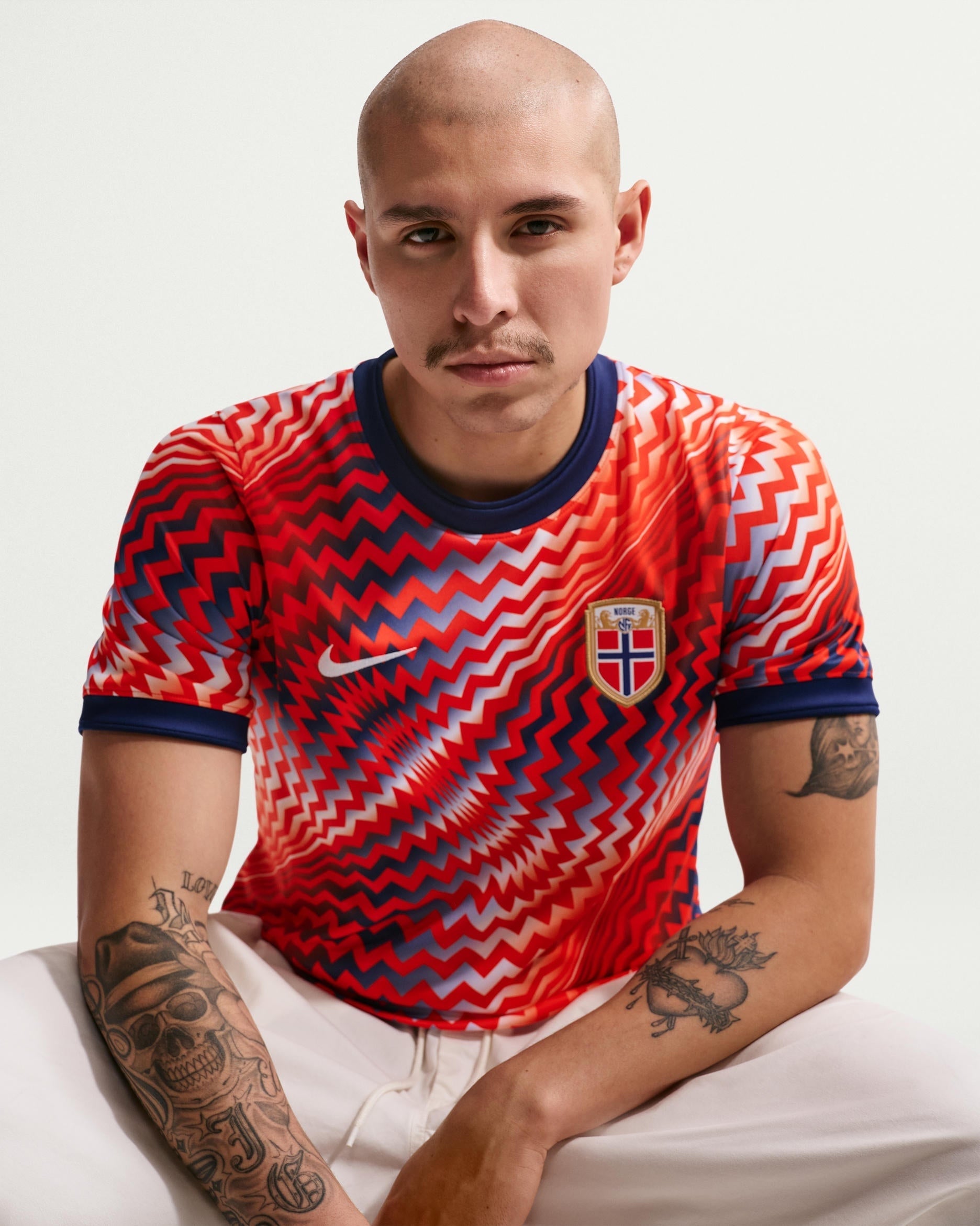 Norway 2026 National Teams Pre-Match Shirt - View 4