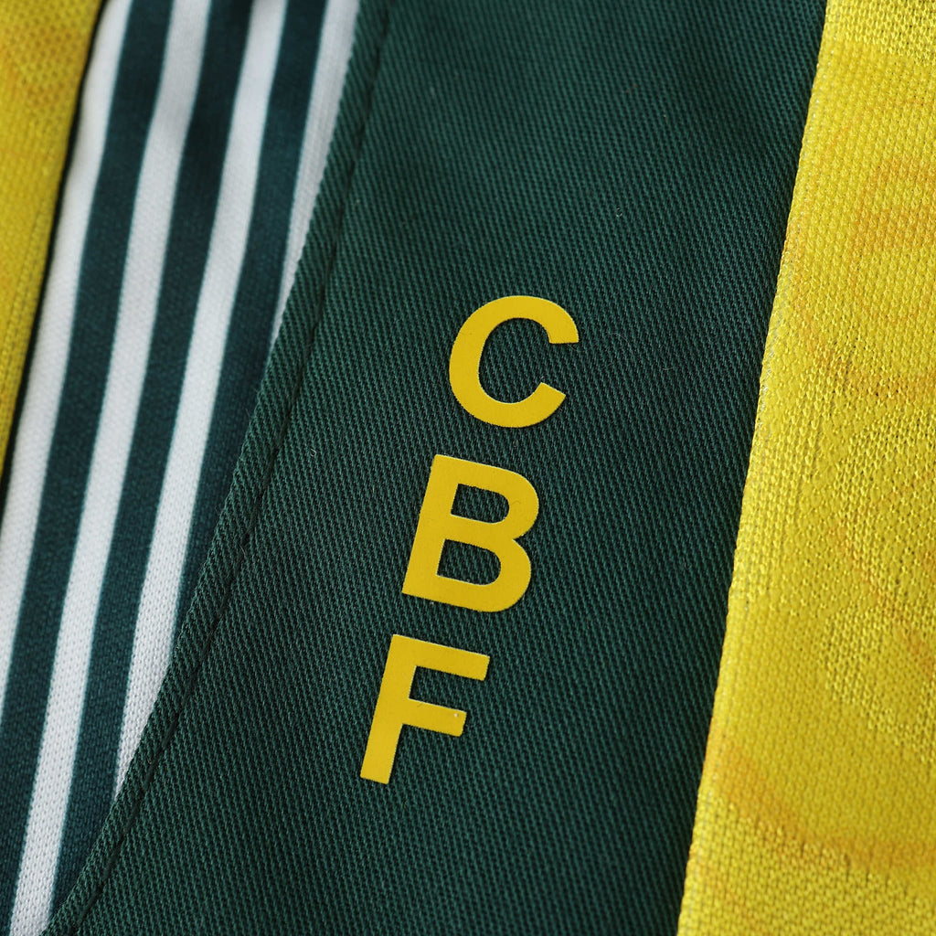 Brazil 1991/93 Retro Home Shirt - View 7