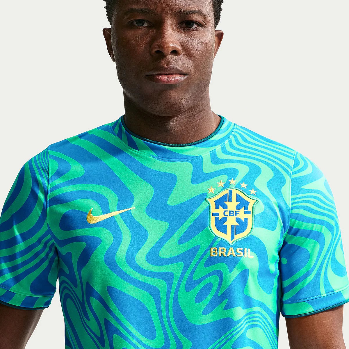 Brazil 2026 National Teams Pre-Match Training Shirt - View 5