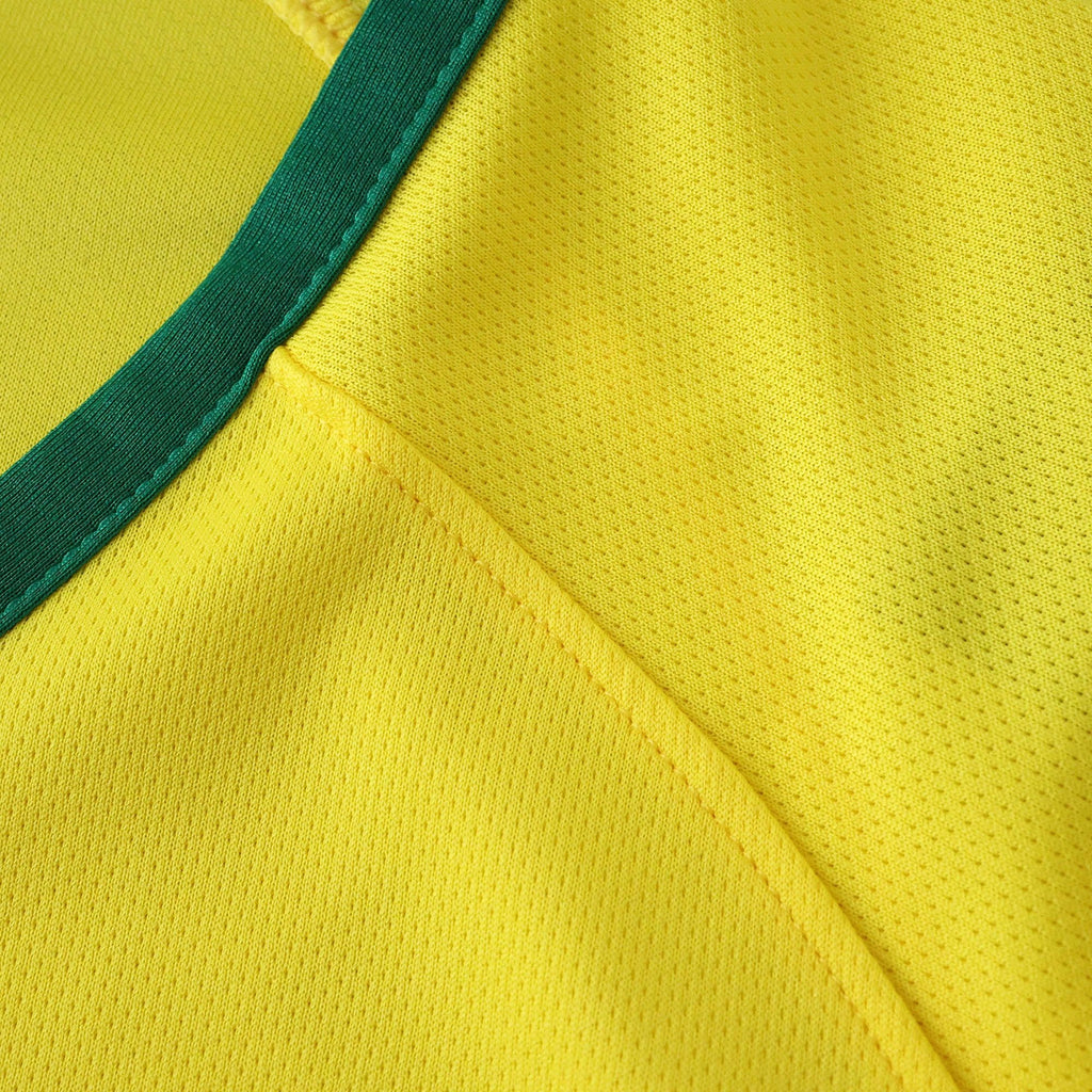 Brazil 2014 Retro Home Shirt - View 12