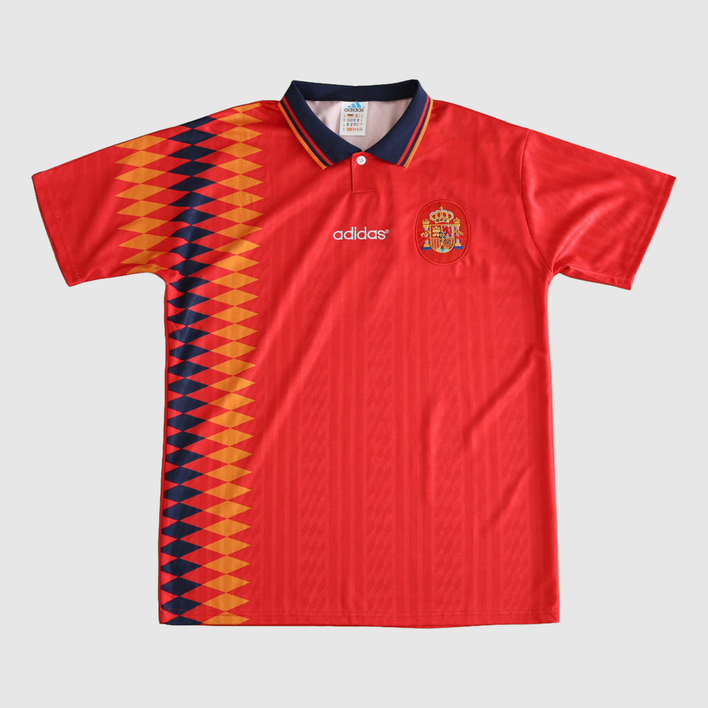 Spain 1994 Retro Home Shirt
