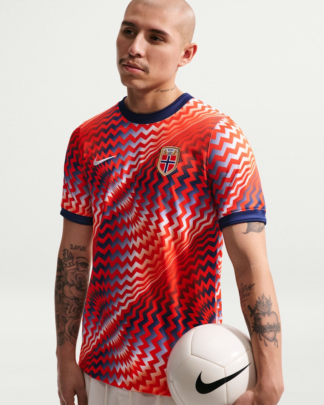 Norway 2026 National Teams Pre-Match Shirt - View 3