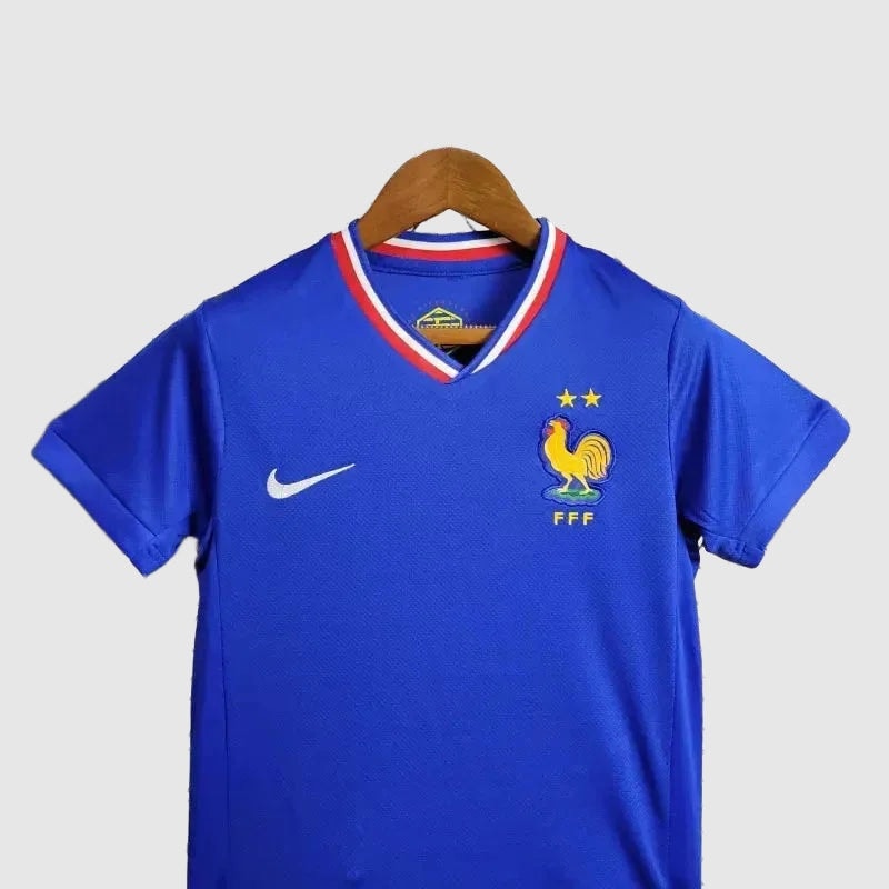 France 24/25 Home Kids Shirt - View 5