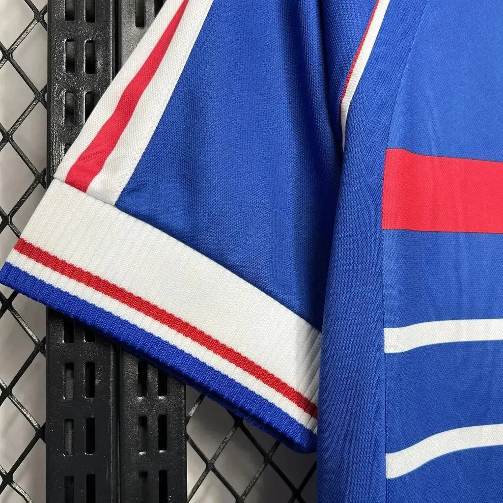 France 1998 Retro Home Shirt - View 8