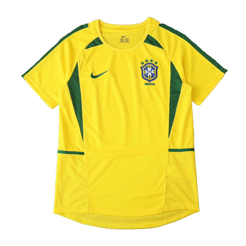 Brazil 2002 Retro Home Shirt
