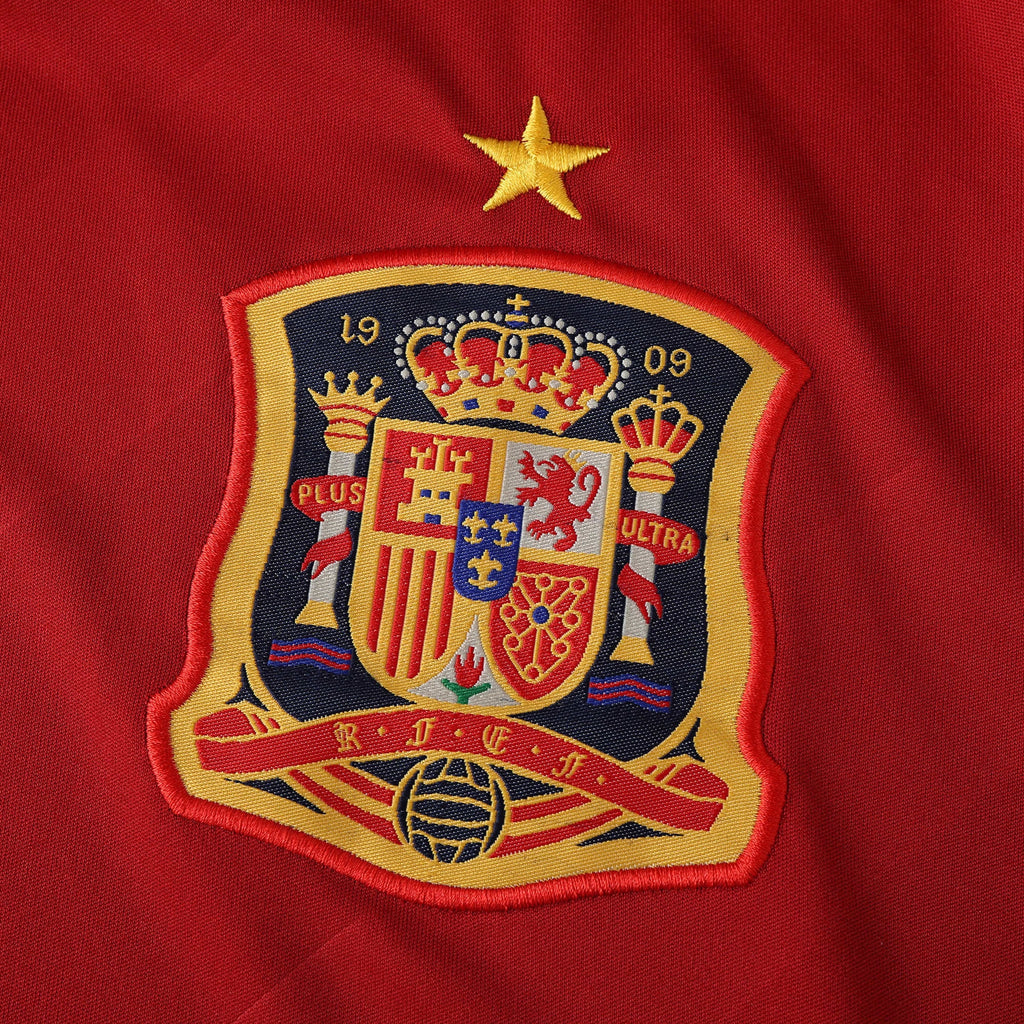 Spain 2012 Retro Home Shirt - View 4