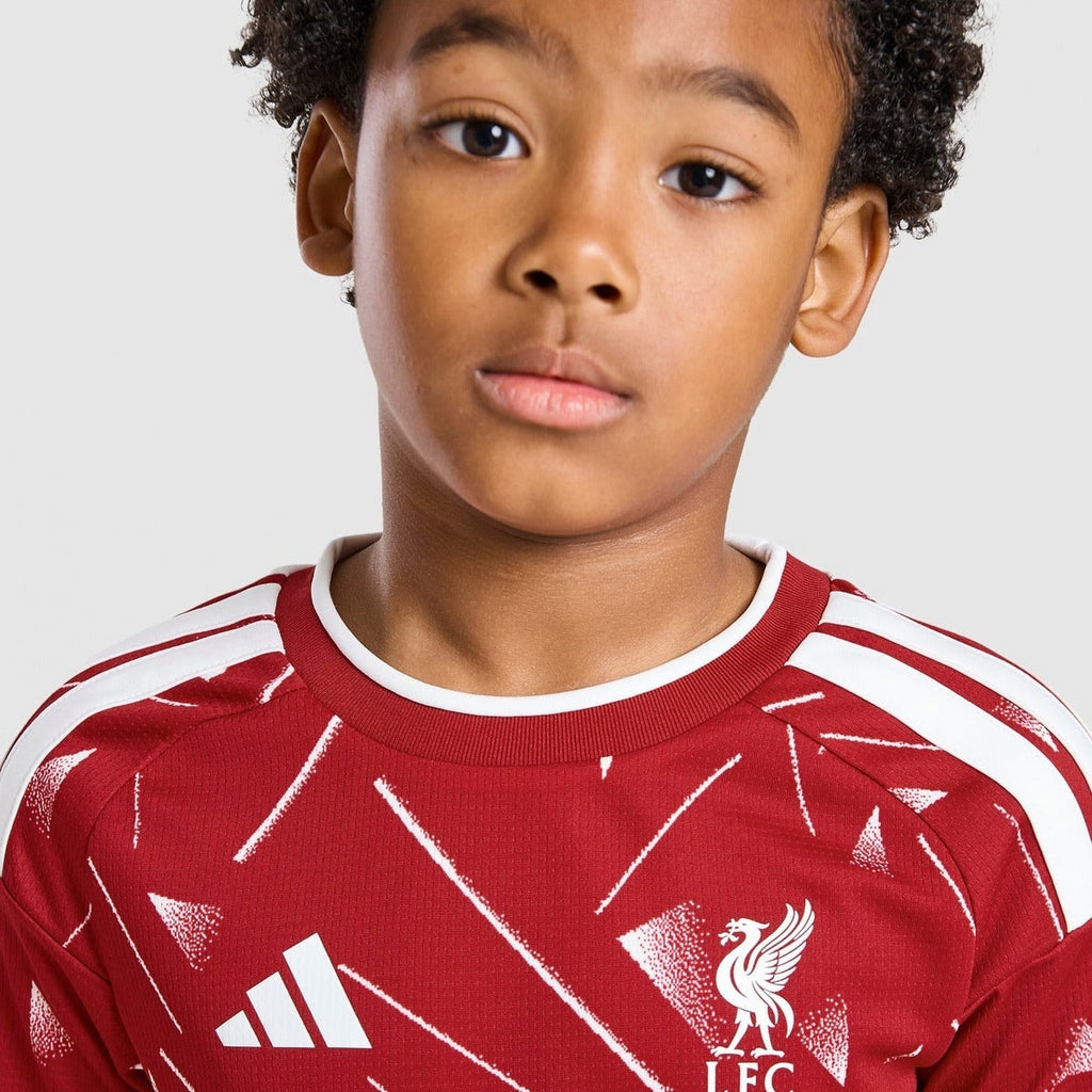 Home 26/27 Kids Shirt Kit - Modeled