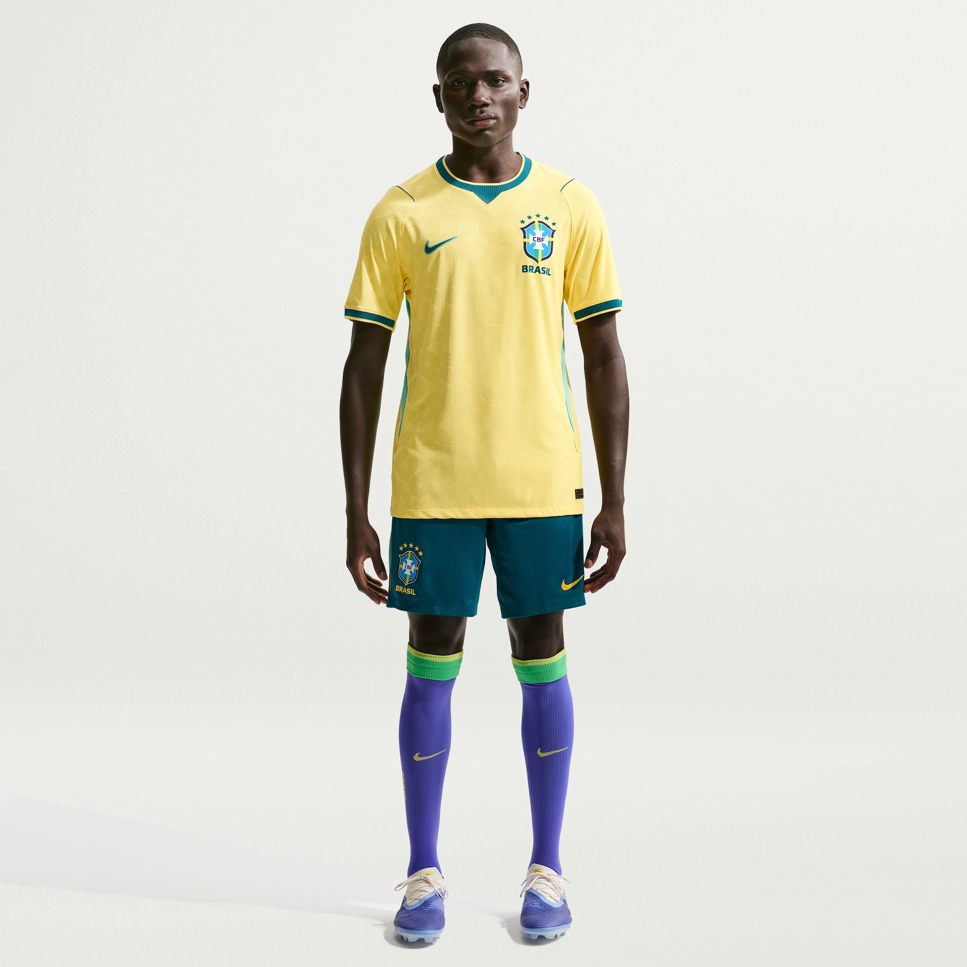 Brazil 2026 National Teams Home Player Shirt - View 3