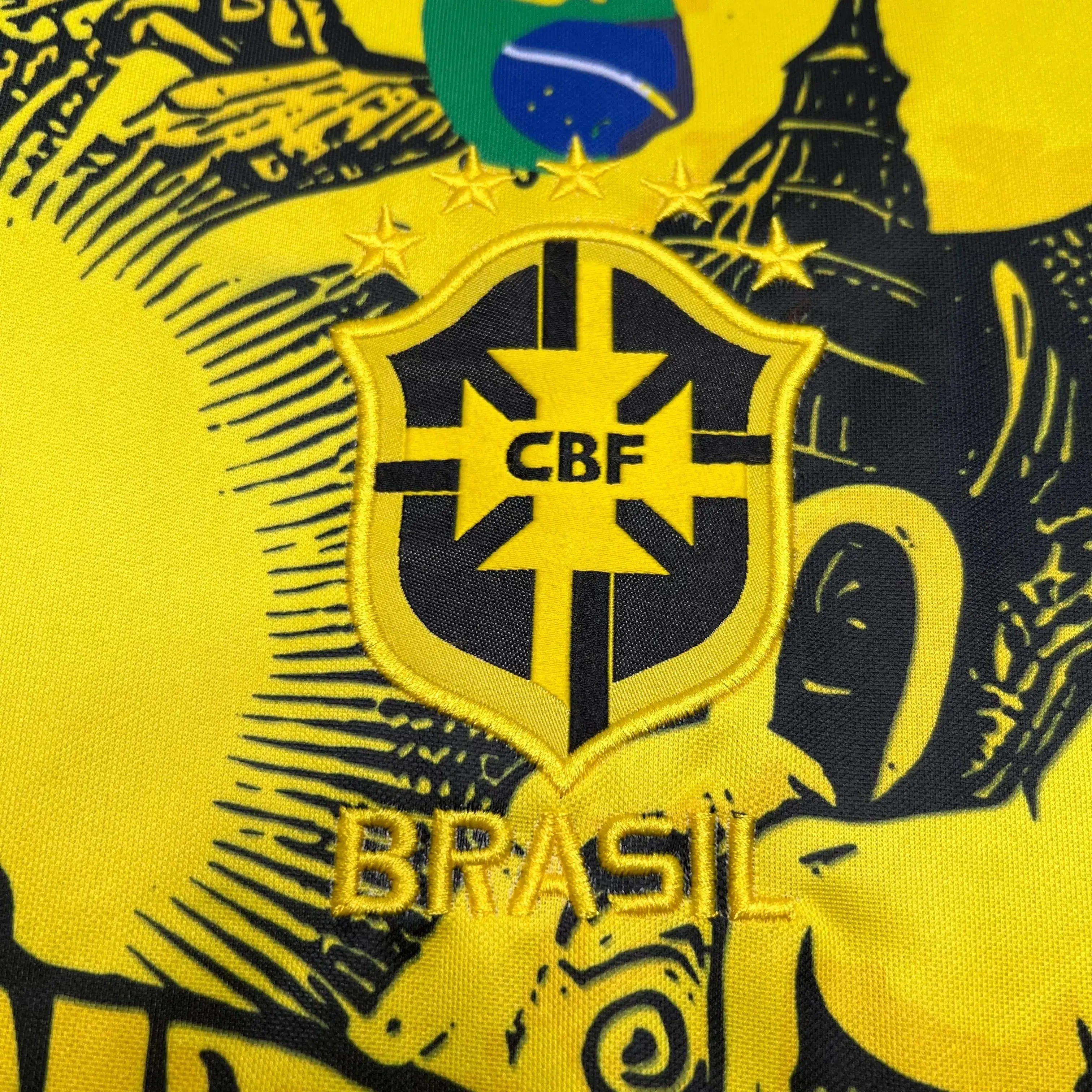 Camisa Brasil Edição Especial Cristo Redentor - Torcedor Masculina - View 3