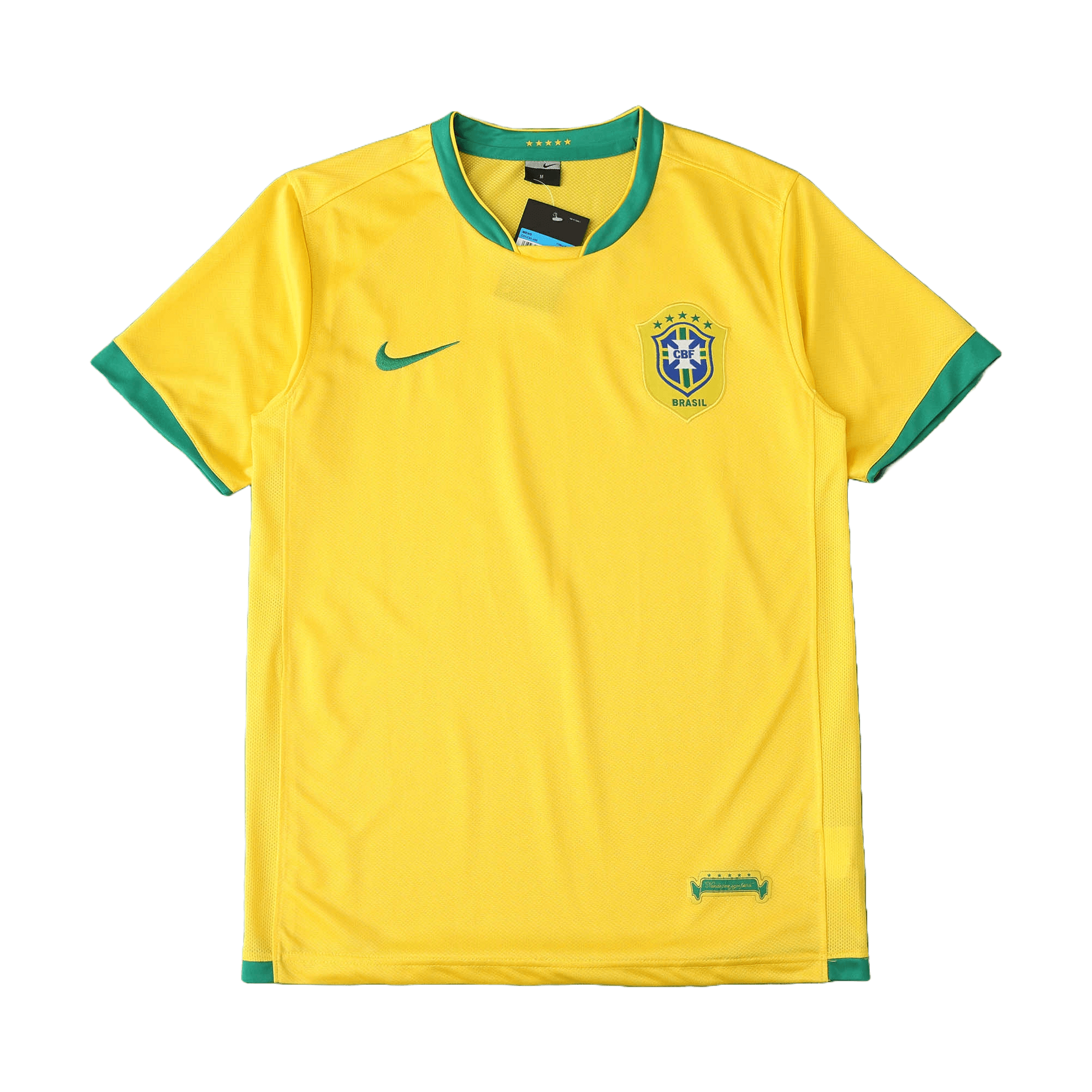 Brazil 2006 Retro Home Shirt