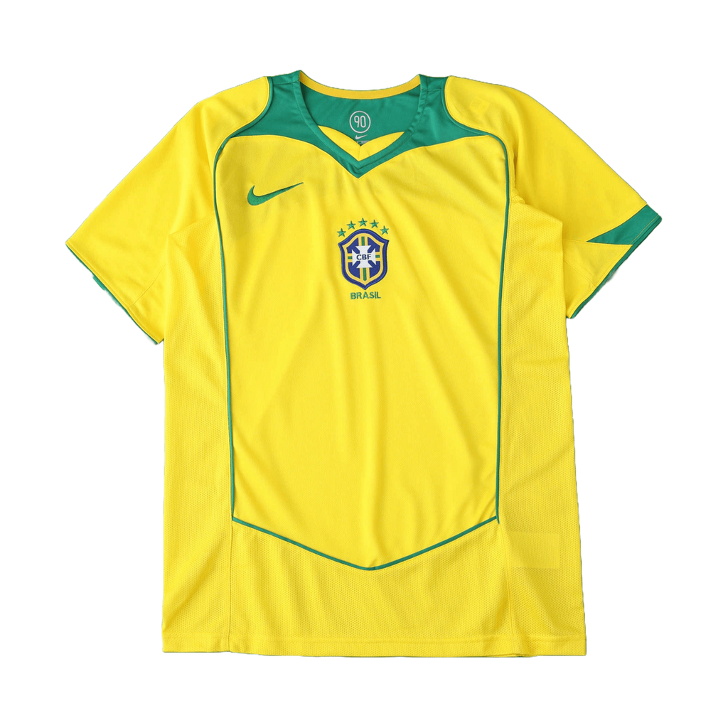 Brazil 2004 Retro Home Shirt