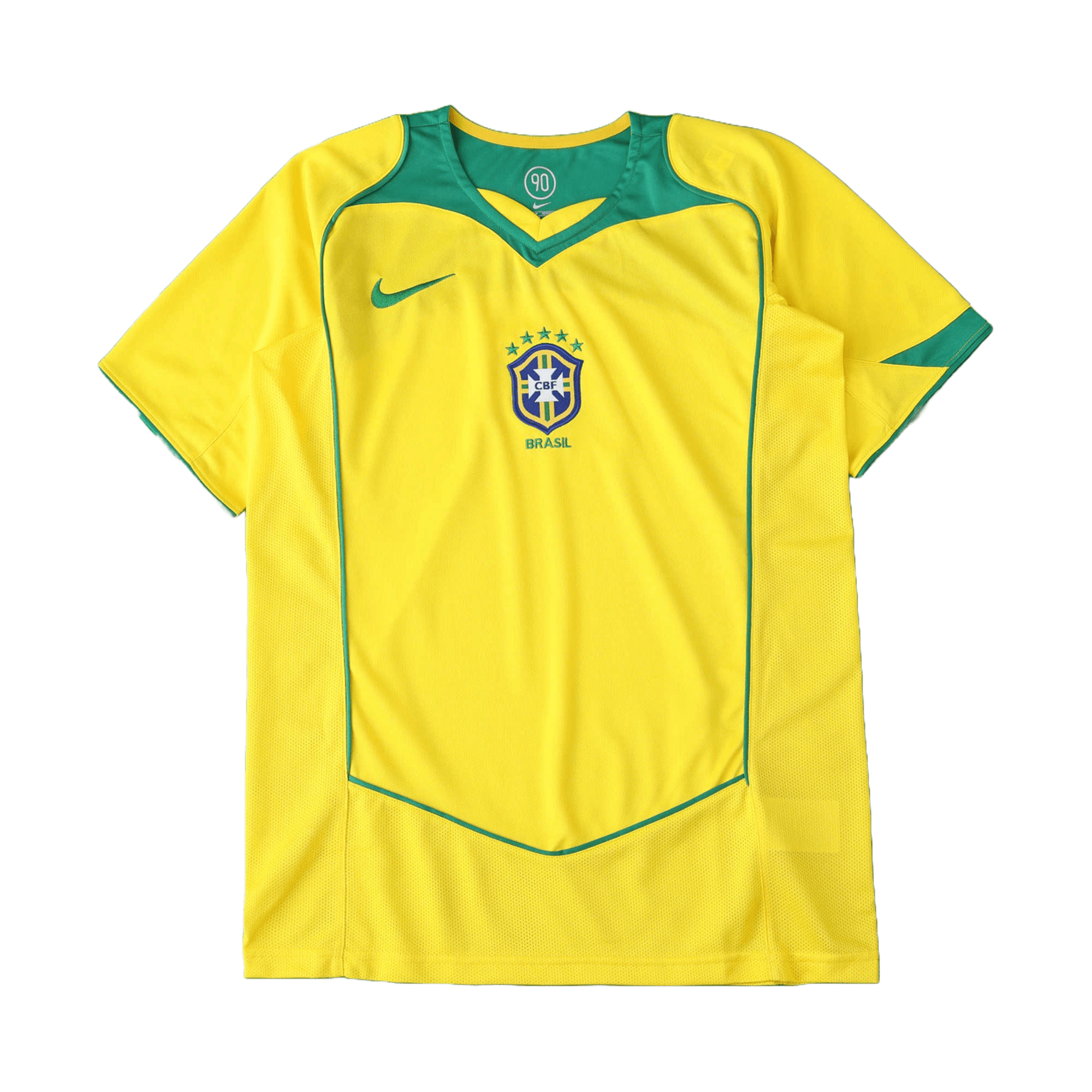 Brazil 2004 Retro Home Shirt