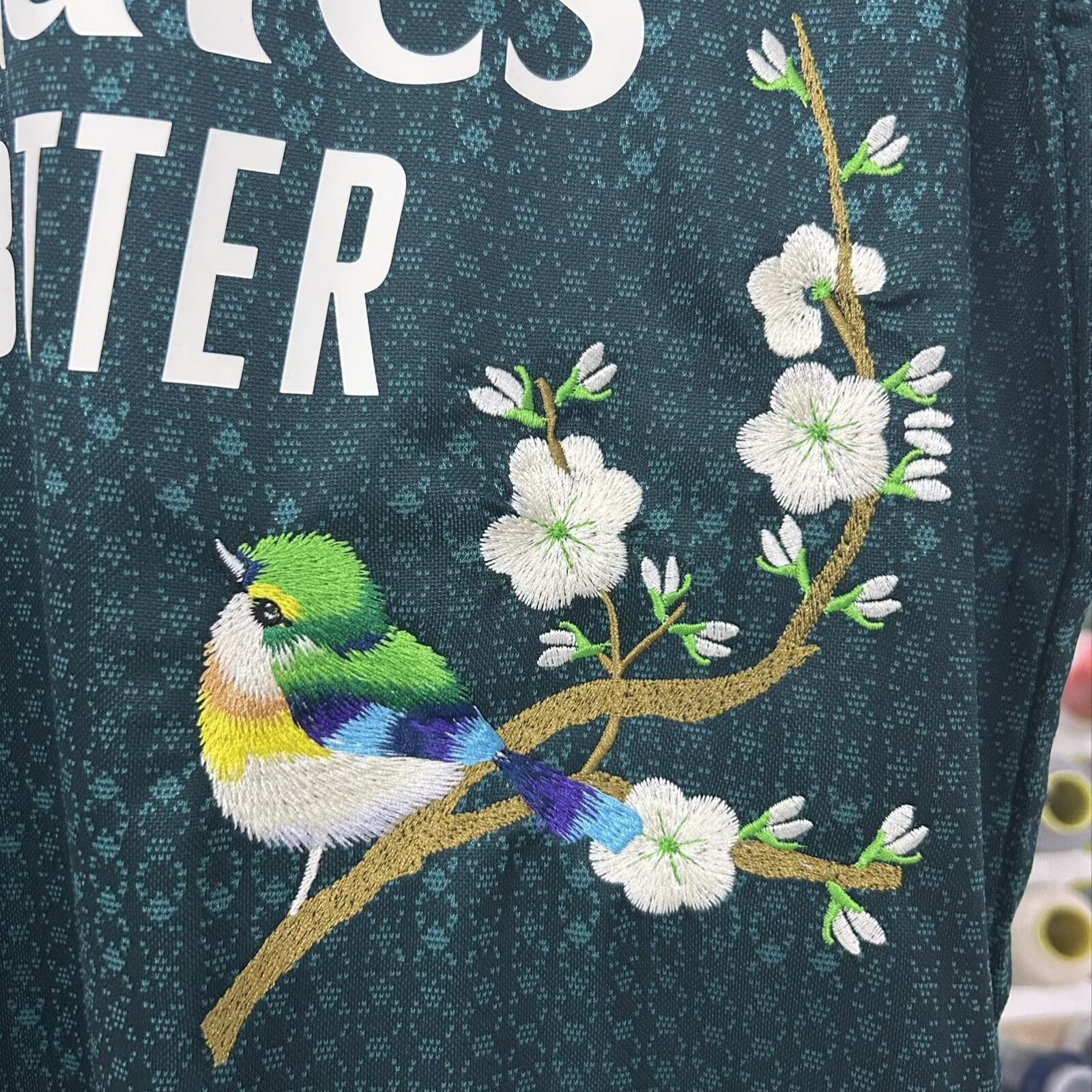 Embroidered Away 26/27 Player Edition Shirt - Chest Detail
