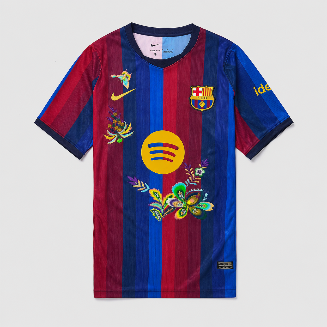Embroidered Home 26/27 Player Edition Shirt - Front