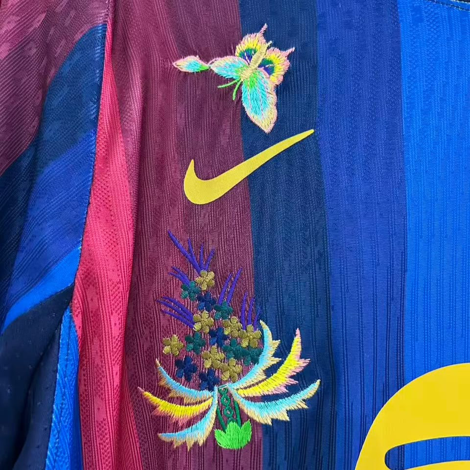 Embroidered Home 26/27 Player Edition Shirt - Embroidered Detail