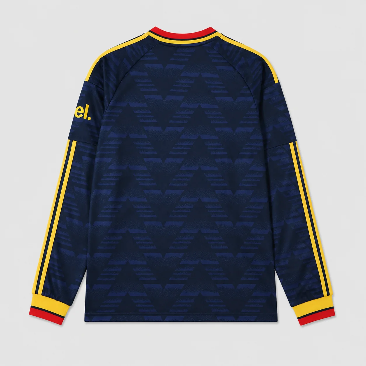 Embroidered Away 26/27 Player Edition Long Sleeve Shirt - Back