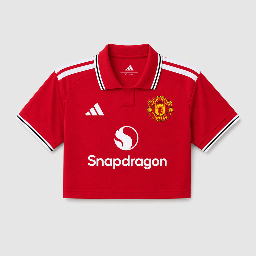 Home 26/27 Women's Crop Shirt - Front