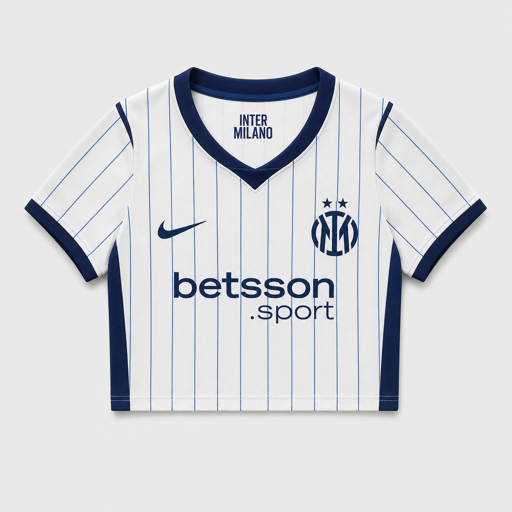 Away 26/27 Women's Crop Shirt - Front