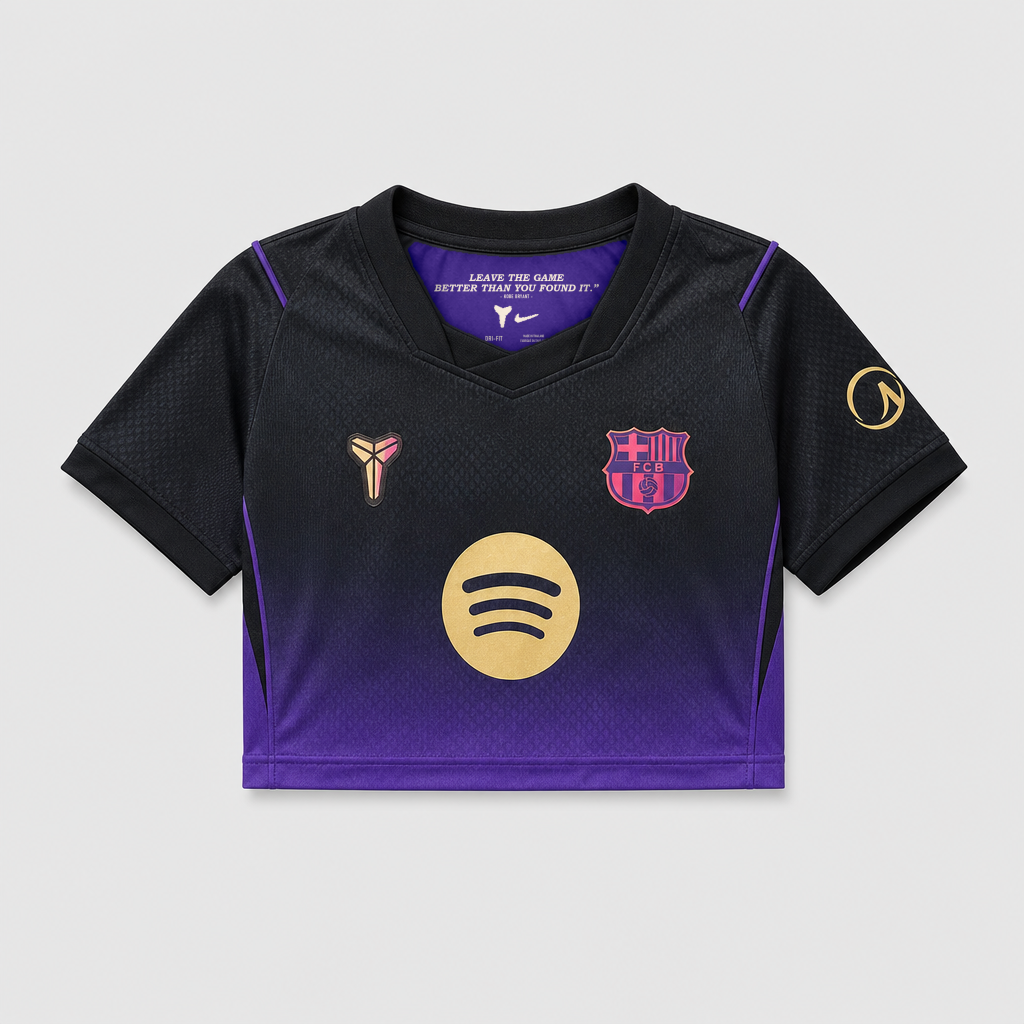 Away 26/27 Women's Crop Shirt - Front