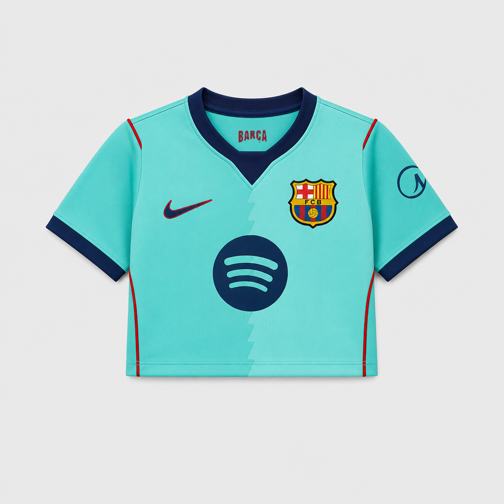 Third 26/27 Women's Crop Shirt - Front