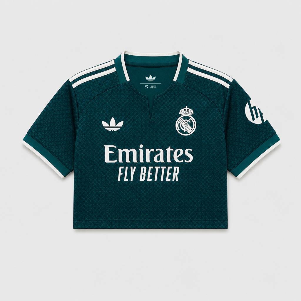 Away 26/27 Women's Crop Shirt - Front