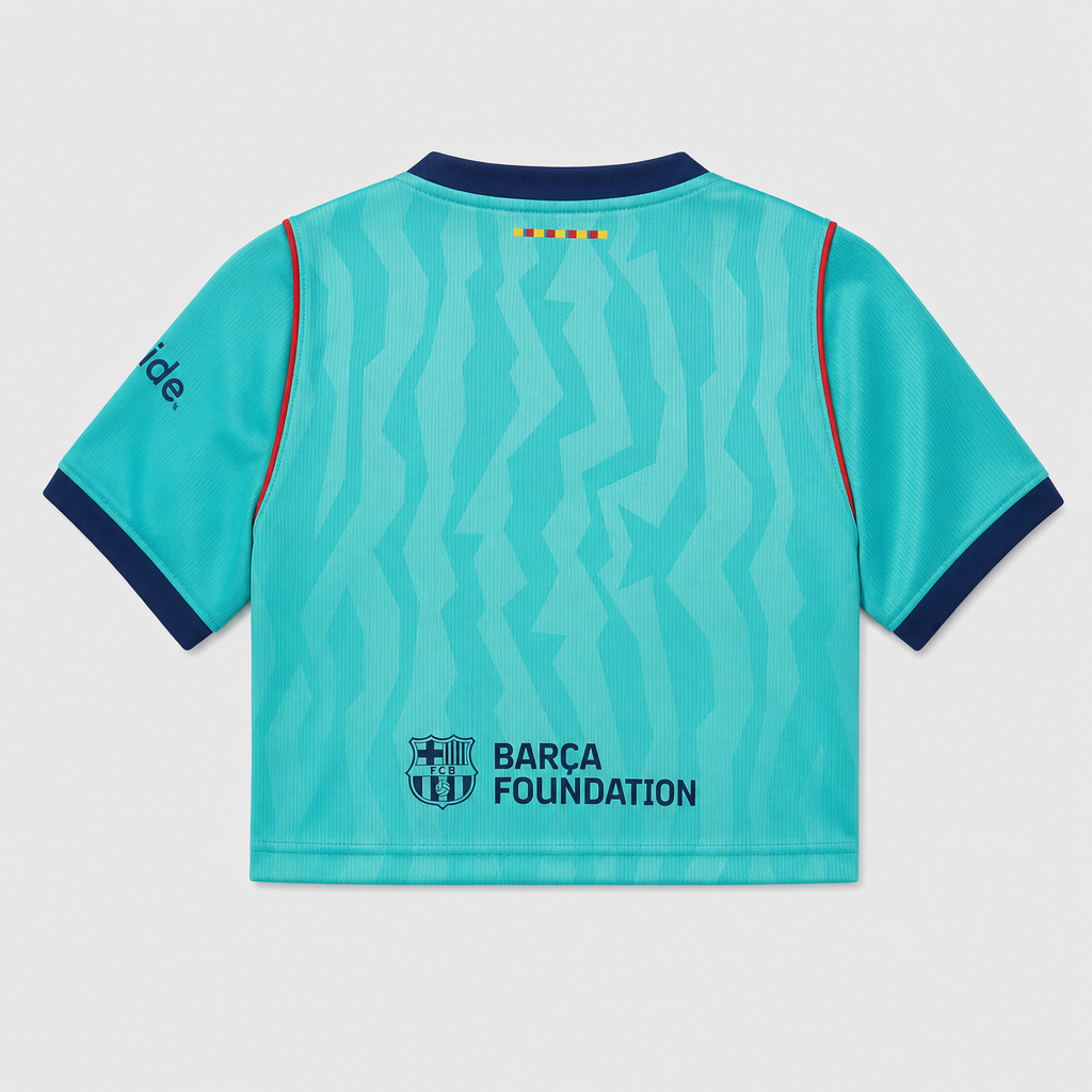 Third 26/27 Women's Crop Shirt - Back