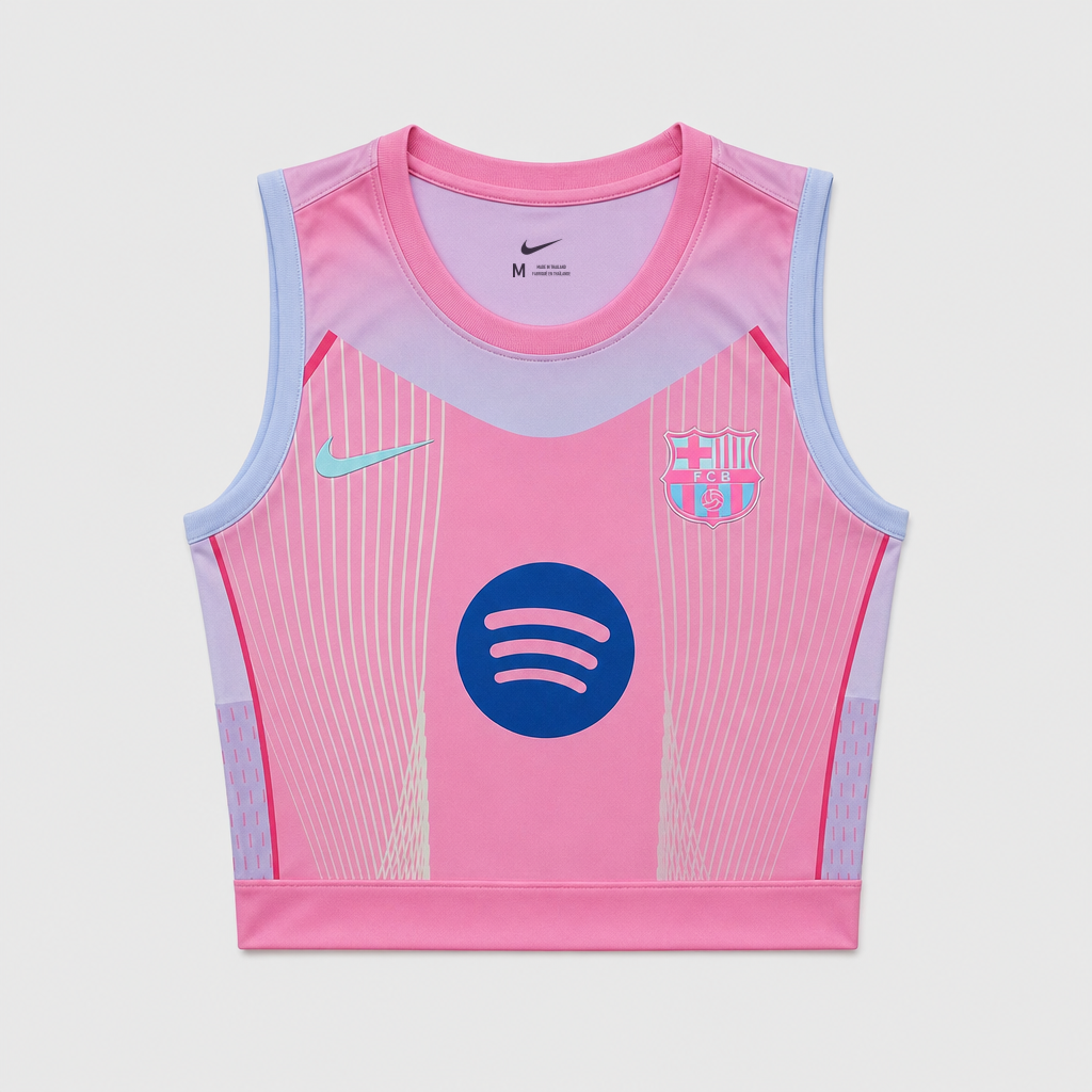 Special Edition Women's Crop Tank Top Pink - Front