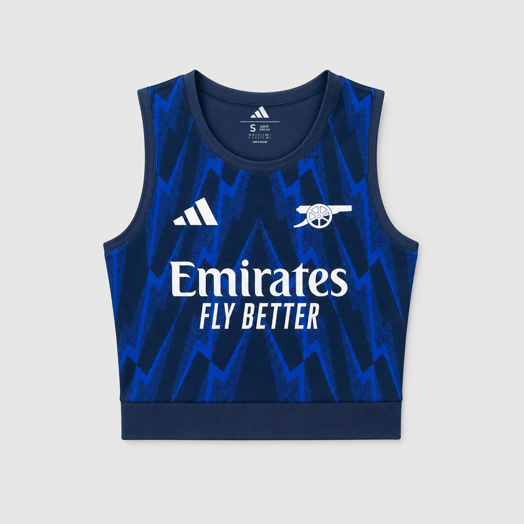 Third 25/26 Women's Crop Tank Top - Front