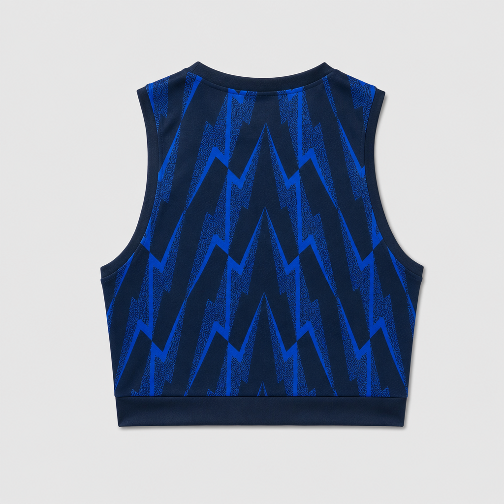 Third 25/26 Women's Crop Tank Top - Back