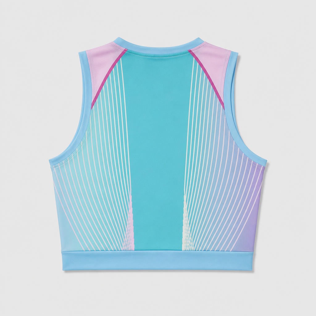 Special Edition Women's Crop Tank Top - Back