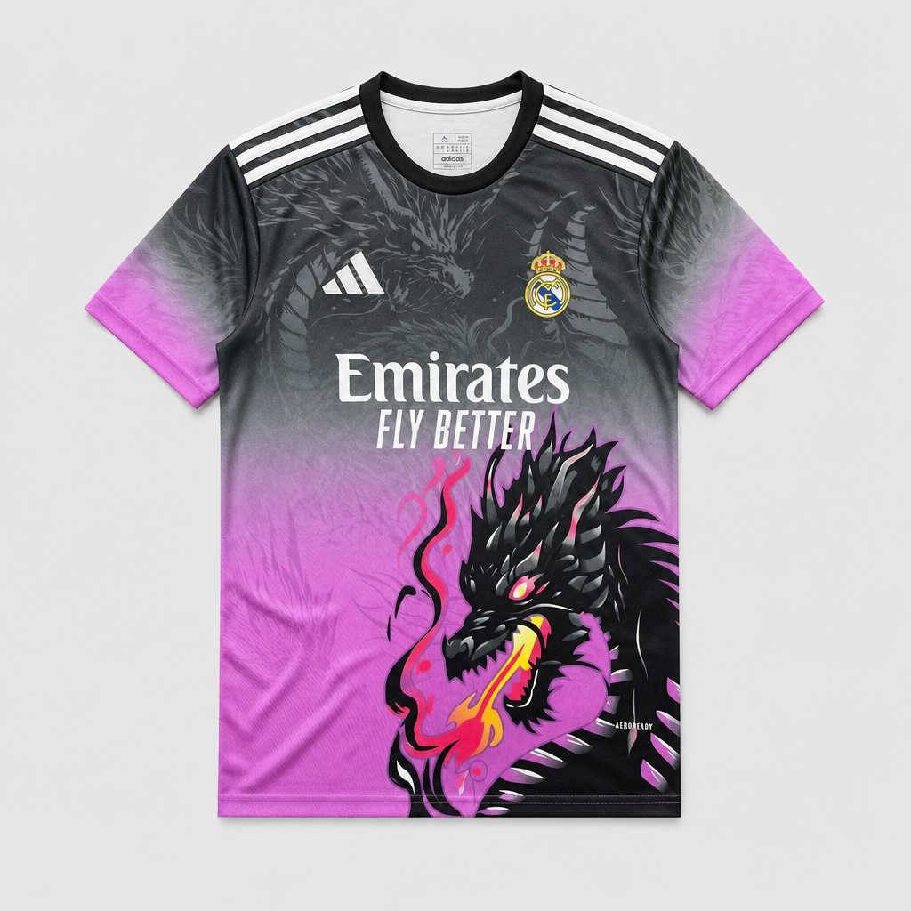 Dragon Pink Fade Special Edition 26/27 Men's Shirt - Front
