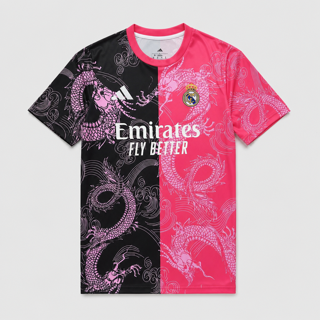 Dragon Pink & Black Special Edition 26/27 Men's Shirt - Front