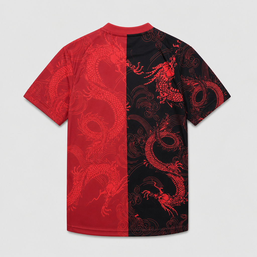 Dragon Red & Black Special Edition 26/27 Men's Shirt - Back