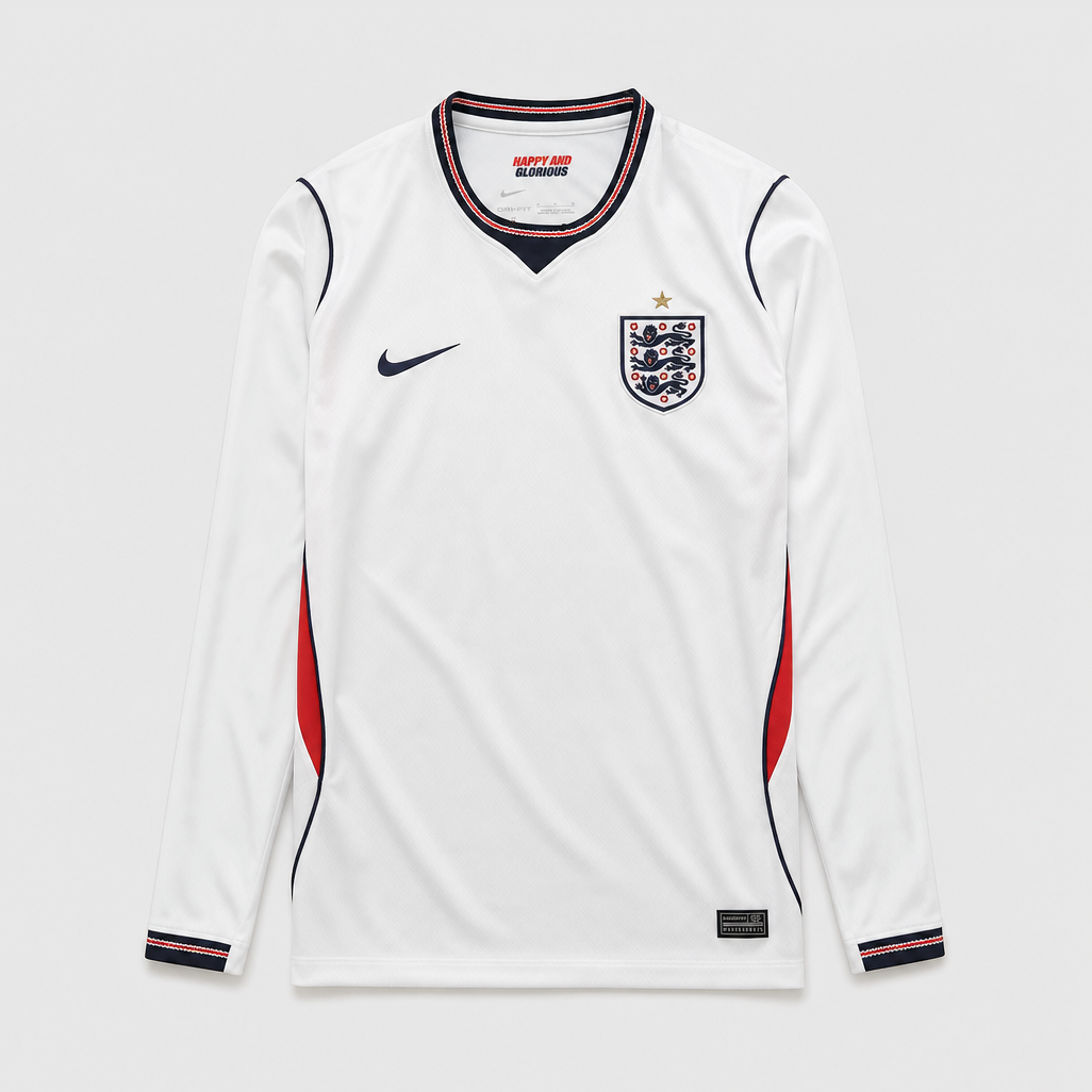 Home 26/27 Men’s Long Sleeve Shirt - Front