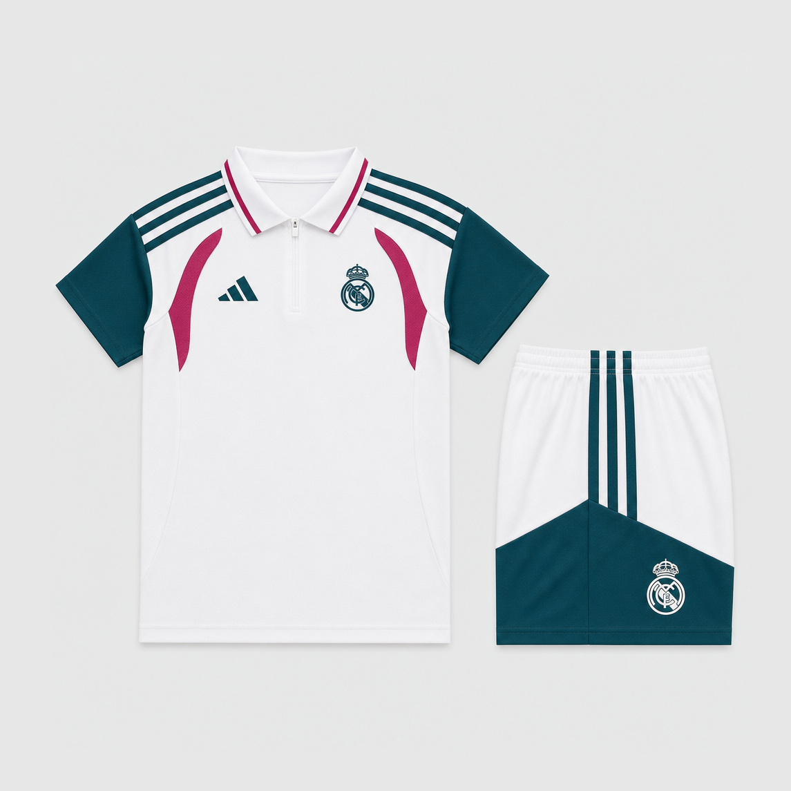 Training Polo 26/27 Kids Shirt Kit - Front
